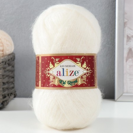 Yarn "Kid Royal 50" 62% moher, 38% polyamide 500m/50g (62 St.
