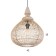 Ceiling Lamp from Rotan "Dani" 1x120W, E27, 40x40x50 cm