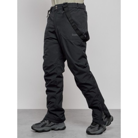 Semi-combineson ski insulated male winter, size 56, dark blue color-5