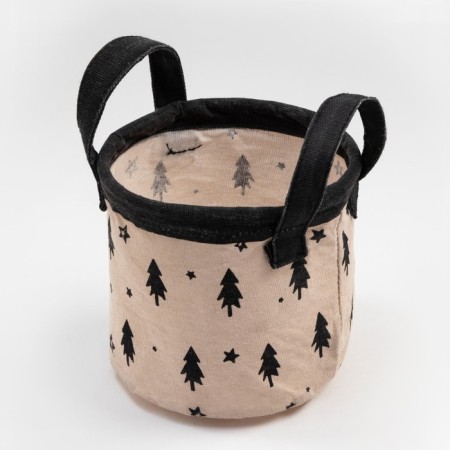 Textile basket Ethel "Warm Winter", 12*14 cm-1