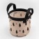 Textile basket Ethel "Warm Winter", 12*14 cm