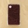 Lace elastic fabric, 240 mm × 2.7 ± 0.5 m, chocolate color