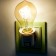 The lamp with a switch in an E27 outlet is 40W white 7x4.5x4.5 cm