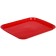 Tray, 35 × 47 cm, red color