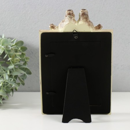 Photo frame Polystone 10x15 cm "Sparrow" Bezh 24x15 cm-3