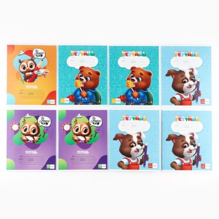 A set of a first grader in a folder for notebooks of 25 items "September 1 I study at 5+"-5