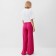 Women's pants Minaku: Casual Collection, pink color, size 44