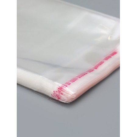 BOPP package with sticky tape, 11x16+3cm-2