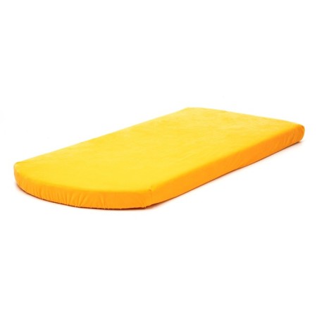 Case on the mattress, semicircular, 70x170 cm, yellow color-1