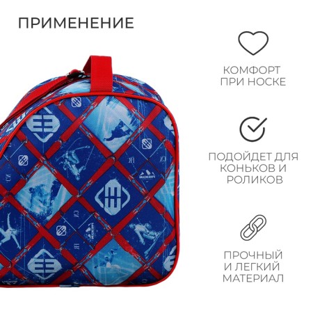 Bag for skates and rollers, 31x28 cm, MIX color-12