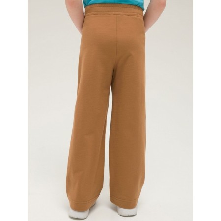 Pants for girls, height 86 cm, brown color-2