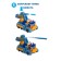GOGO Bus transformer machine "Truck with a ladder"