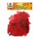 Decor "maple leaf", set 50 pcs, red color