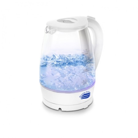Electric kettle "Don-1", glass, 1.8 l, 1850 watts, white