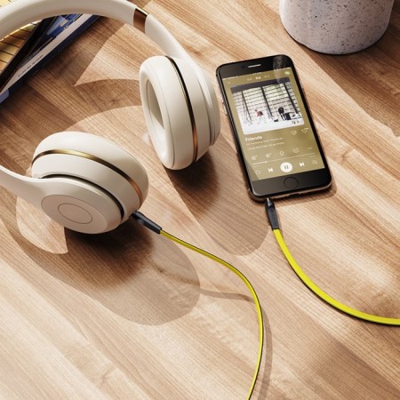 Audio Borofone BL6, Jack 3.5 mm (M) -Jack 3.5 mm (M), TPE braid, 1 m, yellow-3