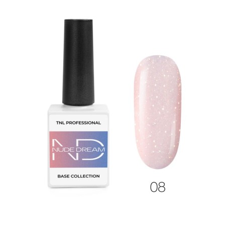 Color TNL Nude Dream Base, No. 08 Almond pudding, 10 ml