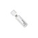 Flashka Exployd 620, 4 GB, USB2.0, Thu up to 15 MB/s, PBU up to 8 Mb/s, white