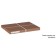 The attached “Highgret” table, 500 × 500 × 705 mm, metal, MDF, American oak color