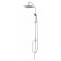 Shower column Bravat Fit S for a shower without a mixer (upper shower of a square shape)