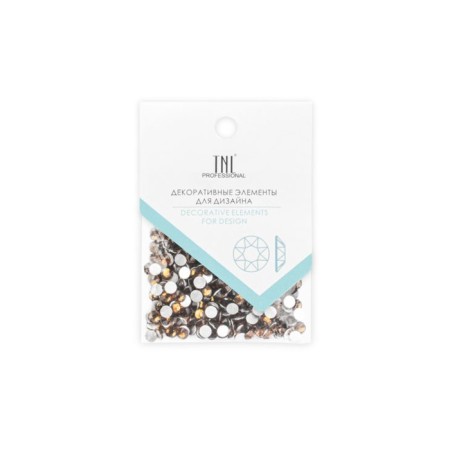 Rhinestones "Crystal", No. 10 Dark Topaz, 50 pcs-1