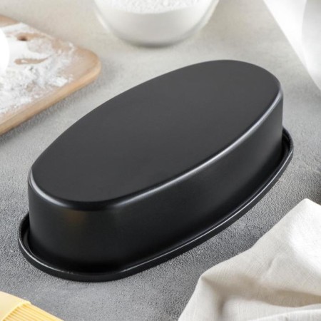 Baking uniform "Cupcake", 23 × 12 × 5.5 cm, anti -stick coating, black color-2