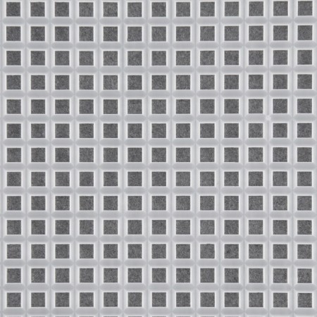 Canvas-base for embroidery of a bag, plastic, 33.5 × 35.5 cm, 2 × 2 mm, white color-2