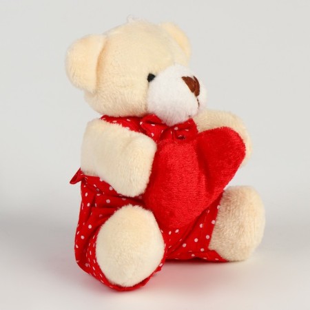 Soft toy "Bear with Heart" on the suspension, species mix-1