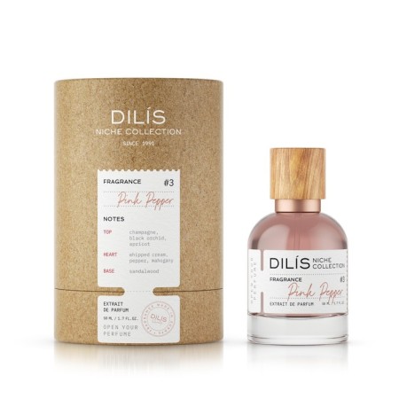 Women's perfume Dilis Niche Collection Pink Pepper, 50 ml