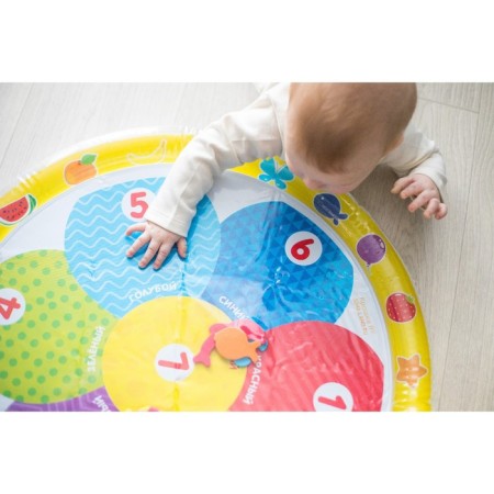 Aquacrice inflatable developing water rug "Flower", 65x65 cm.-11