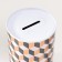 Piggy bank Metal "Sot/Cubes" mix 8x8x12.5 cm