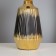 Table lamp "Carmen" 1x40W E14 black/gold 24x24x40cm