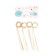 Skewers, bamboo, 12 pcs.