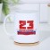 Sublimation mug "February 23. We congratulate today...", on application