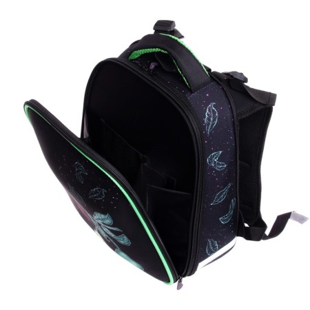 School backpack 38 x 30 x 16 cm, ergonomic back, stavia "avocado"-7