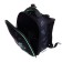 School backpack 38 x 30 x 16 cm, ergonomic back, stavia "avocado"