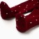 Children's sliders "Bear", burgundy color, height 62