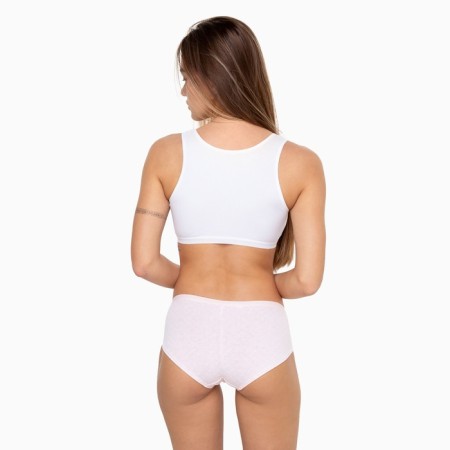 Cowards women's shorts, color pink melange, size 44-4