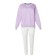 Costume (sweatshirt, trousers) minku: casual collection color lilac, size 46
