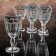 A set of glass glasses for Casablanca wine, 235 ml, 6 pcs