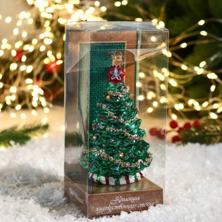Christmas tree decoration "Christmas tree" Green, 15 cm-1