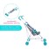 Stroller for dolls "Walk", cane, plastic frame