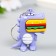 Trick rubber "Dinosaurus eats burger" MIX 3x1x5 cm