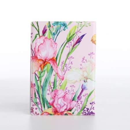 Cover for passport, pink/multi -colored color-2
