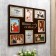Photo frame of HDF "Our family" in 8 photos 10x15 cm (plastic screen)