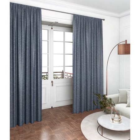 Curtain "Florence", size 200x280 cm, blue color