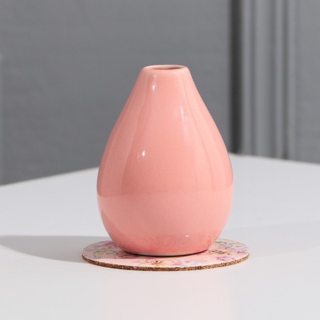 Vase for flowers and the stand "Roses and Lilia", 8 x 7 x 6 cm.-1