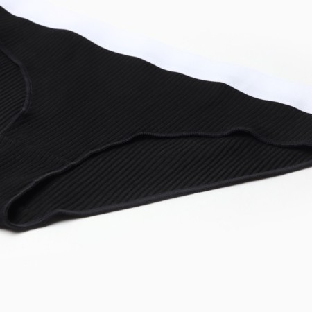 Set of panties of slips minku Rubber size 48-50 (white, beige, black) 3 pcs-7