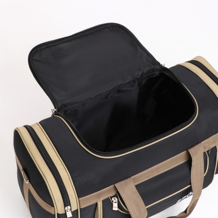 Road bag with lightning, long belt, black color-2