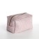 TEXTURA lightning cosmetic bag, pink color