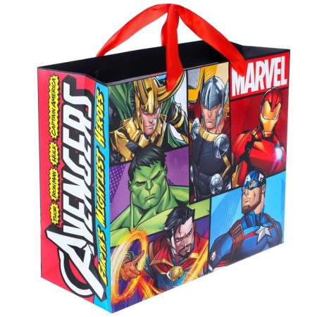 Gift Package "Iron Man" 23x27x11.5 cm, packaging, Avengers-1
